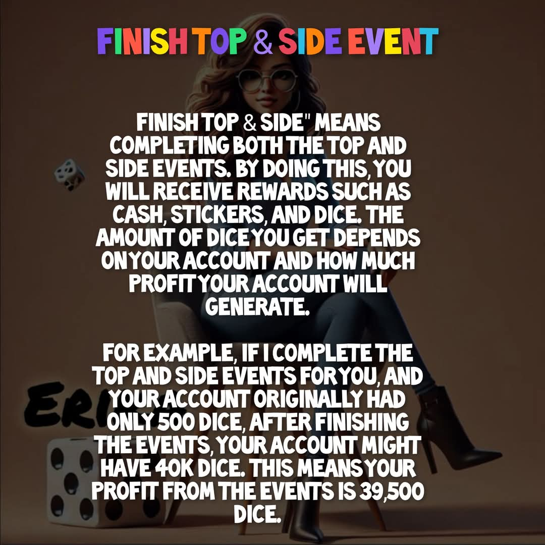 Finish Top & side event